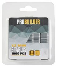 Häftklammer 10J 12 mm 1000-pack Probuilder